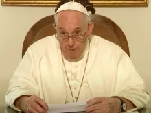 Pope Francis' video message to the Confederation of Latin American and Caribbean Religious (CLAR) on Aug. 13, 2021.